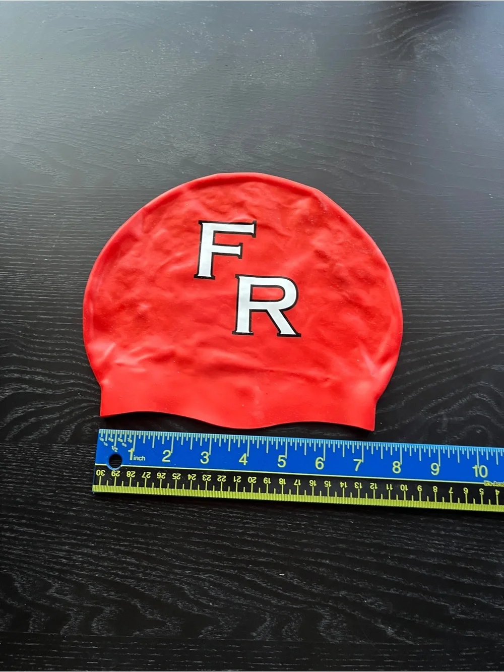Front Range CUDA Red Latex Swim Cap One Size Swimming